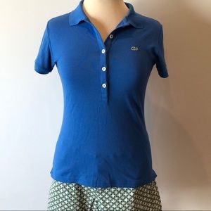 Lacoste tailored polo shirt